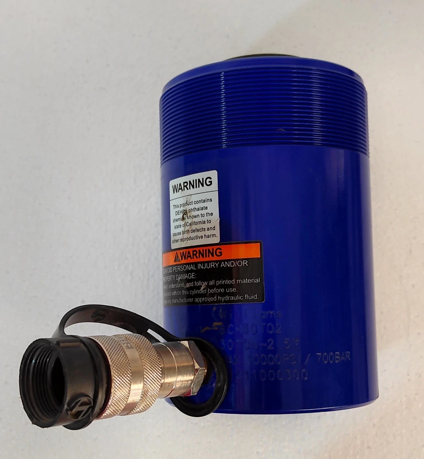Williams 6CH30T02 30 Ton 2.5" Stroke Williams 30T Single Acting Cylinders